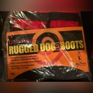 Ultra Paws Durable Dog Boots Size‎ 11/XL Washable Reusable NEW